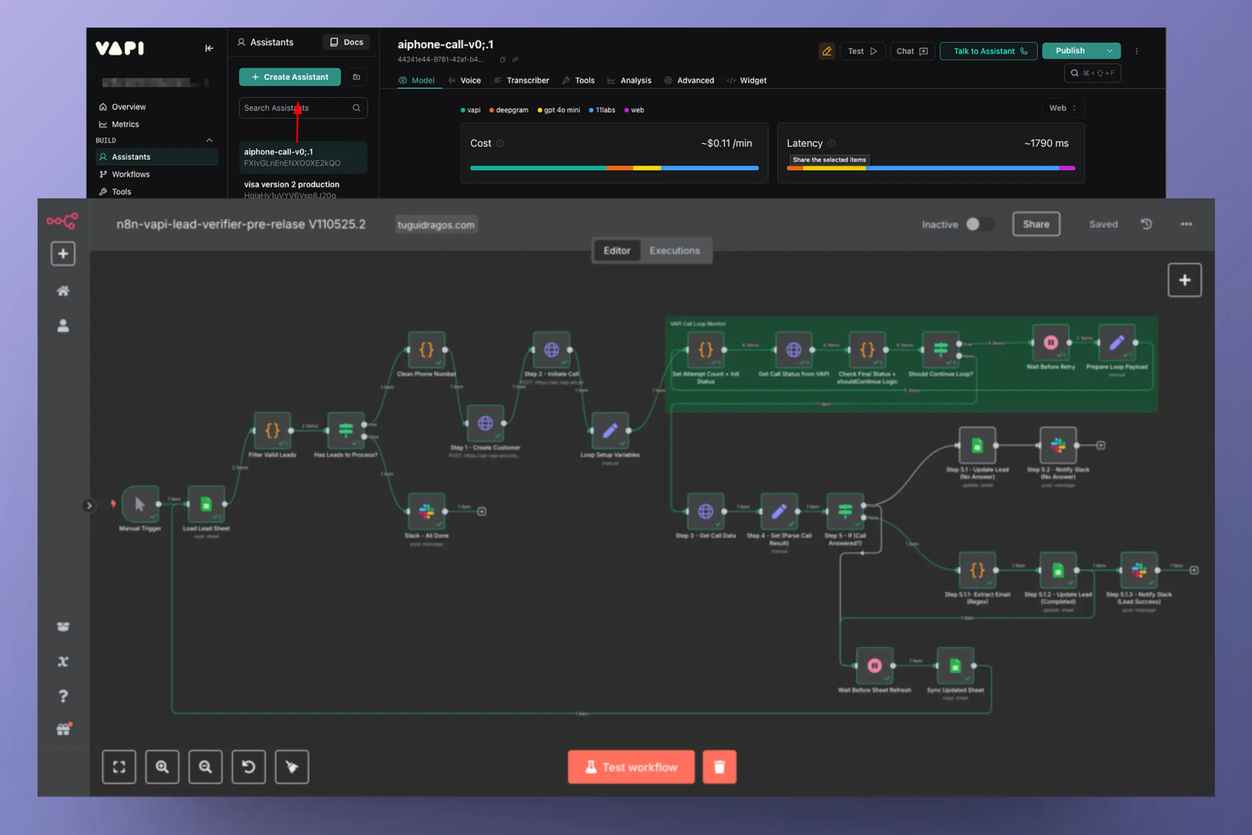 Screenshot einer Webseite, Internetseite. Mascha & Rosskopf