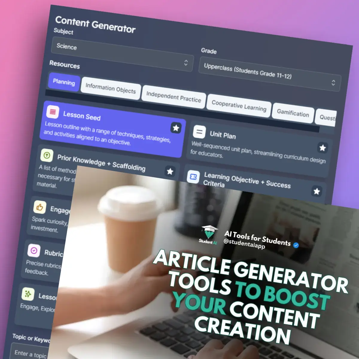 Screenshot einer Website - SnapStudios